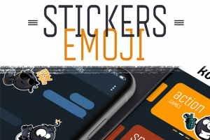 Стикеры и эмоджики для интернет-магазина. См. проект внутри