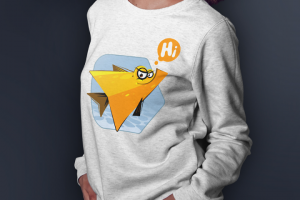 Принт на одежду с персонажем