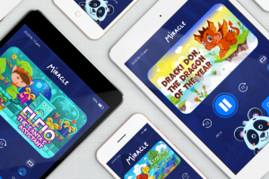 Заставки для детского приложения "Сказки на ночь"