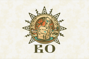 логотип для эко косметики