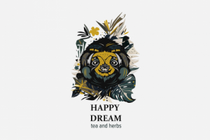 логотип для марки травяного чая