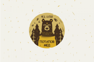 логотип для медовой марки