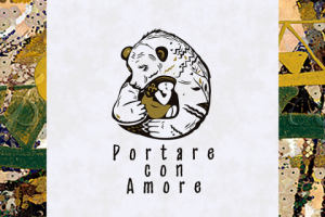 логотип и фирменный стиль для бренда детских слингов