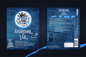 логотип и фирменный стиль для марки алтайского чая