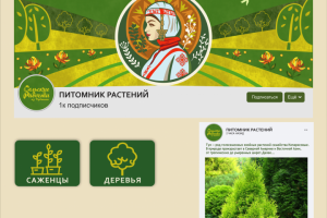 фирменный стиль для питомника растений