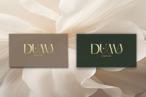 логотип и фирменный стиль для бренда украшений