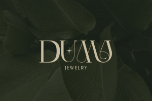 логотип и фирменный стиль для бренда украшений