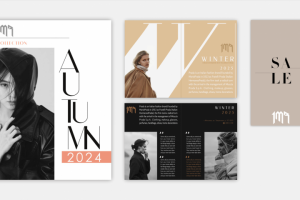 фирменный стиль для марки одежды