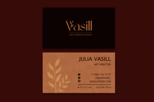 фирменный стиль для студии интерьера