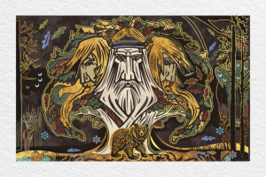 иллюстрация к сборнику языческих мифов