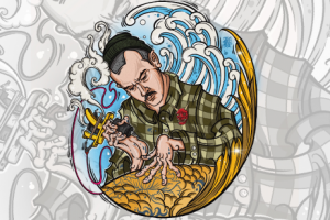 Иллюстрация для тату мастера