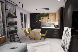 Анимационный видеоролик проекта интерьера