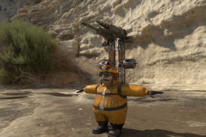 разработка персонажа для игры Es Fortis