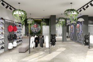 Дизайн магазина кроссовок в Рязани “Грибы и Кроссовки”