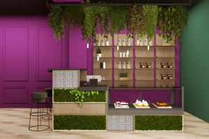 Проектирование барной стойки для магазина в ЮАР