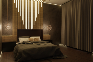 Дизайн проект Гардеробной, Санузла и Взрослой комнаты