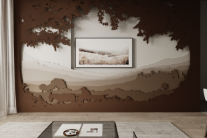 Визуализация панелей в интерьере