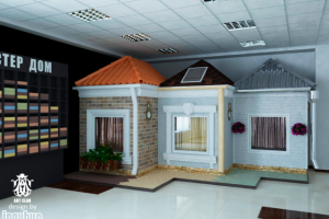 Выставочный стенд строительной компании