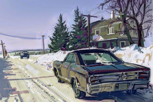 Зимний пейзаж