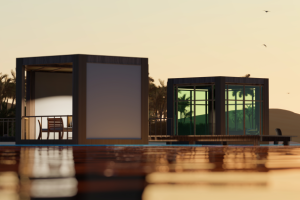 Модуль деревянный. Сота