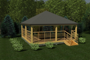 Проектирование беседки