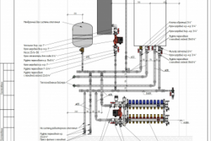 Проект ОВ и ВК частного дома (Revit)