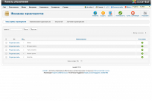 Менеджер динамических характеристик товаров (админка)