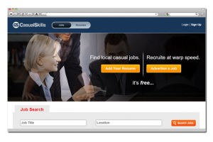 Сайт компании Casual Skills