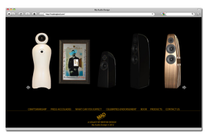 Сайт компании My Audio Design