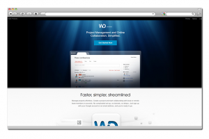 Landing page для компании Wedoist