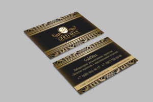 Визитная карточка.