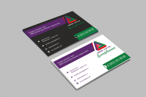 Визитная карточка.