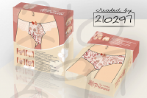 Упаковка нижнего белья и иллюстрации, Россия-Китай.