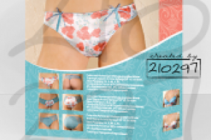 Серия упаковок нижнего белья Маки для компании Princess, Китай