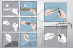 Пример иллюстраций для инструкции.