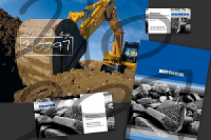 Визитка для компании "Комек Машинери"