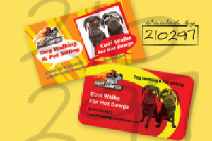 Визитка для Hot Dawqs