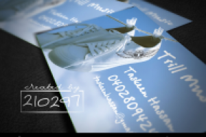 Визитный карточки для звукозаписывающей студии. Австралия