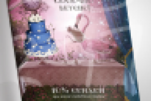 Рекламмный макет в журнал для кондитерской