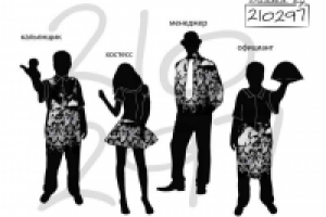 Концепт дизайна униформы сотрудников для Bar ne Bar