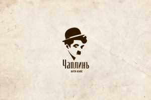 Логотип Negative space | Чаплинъ