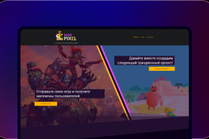 Сайт компании-разработчика мобильных игр