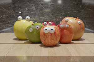 Кадр мульта "Яблочный сок"