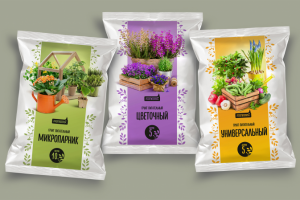 Дизайн упаковки серии удобрений