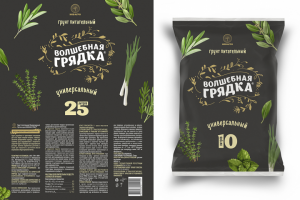 Упаковка для садового грунта