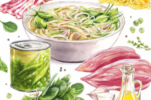 Иллюстрация для кулинарной книги