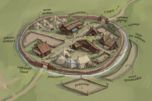 Карта для исторического фестиваля