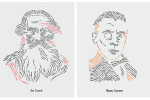 Портреты писателей из цитат