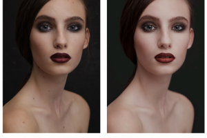 Ретушь бьюти портрет