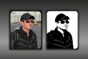 Графика в один цвет